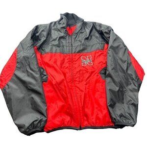 NEBRASKA HUSKIES REVESABLE JACKET SIZE M |‎ D1